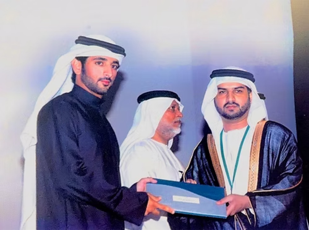 Jamal Al Jallaf honoured at a leadership ceremony
